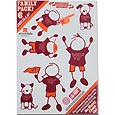 Virginia Tech Hokies Family Decal Set Large